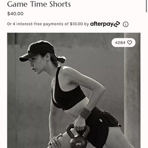 Free People Game Time High Waisted Shorts